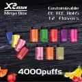 Factory 2500puffs Mega Box Disposable Vape Pen